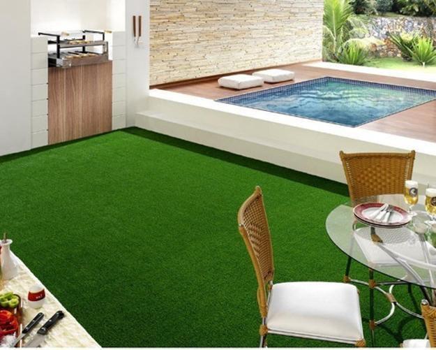 Tapete Grama Sintetica Diversas Utilidades 2X12M 24M 12Mm - Cr Gramas Imagem de Tapete Grama Sintetica Diversas Utilidades 2X12M 24M 12Mm