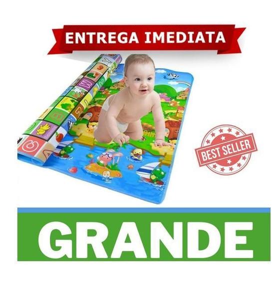 Tapete Grande Atividades Térmico 90X120Cm Crianca Infantil - Wellmix Imagem de Tapete Grande Atividades Térmico 90X120Cm Crianca Infantil