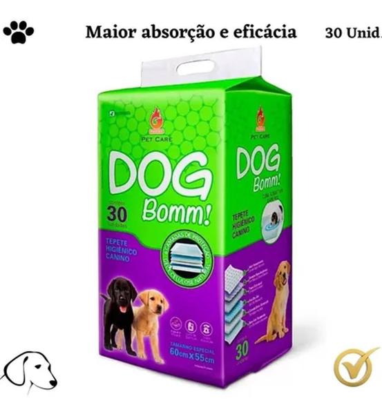 Imagem de Tapete Higienico Caes Pet 30 Unidades Sanitario Descartavel