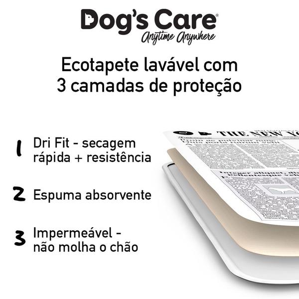 Imagem de Tapete Higiênico Descartável The New York Para Cães 82x60 Com 30 Un - Dog's Care