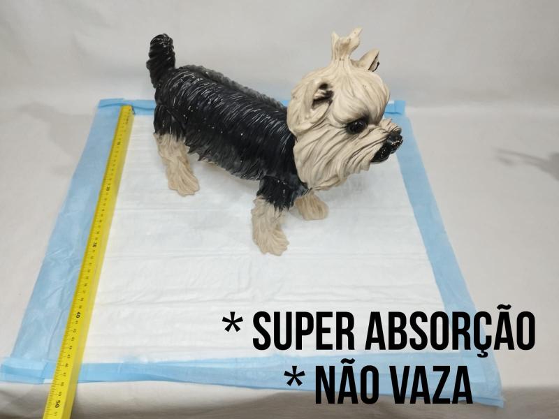 Imagem de Tapete Higiênico Fralda Para Cachorro Pet Cães 55x60 C/30 Brincalhão Absorvente Educativo