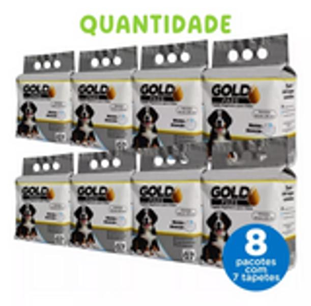 Imagem de Tapete Higiênico Goldpads Para Cães 60 X 60 Kit Com 56 Unid-202371