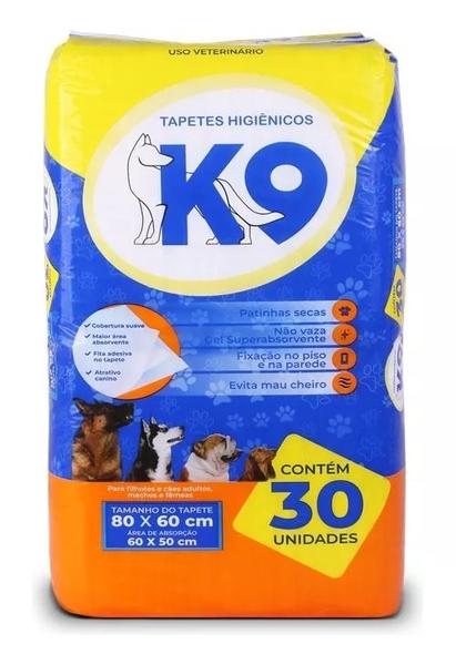 Imagem de Tapete Higiênico K9 Pet Super Absorvente 30 Unidades confortável