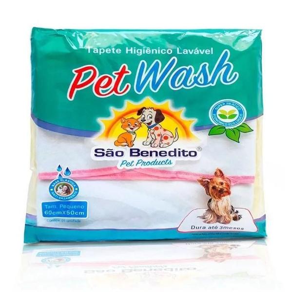 Imagem de Tapete Higiênico Lavavél 60Cmx50Cm Pet Wash