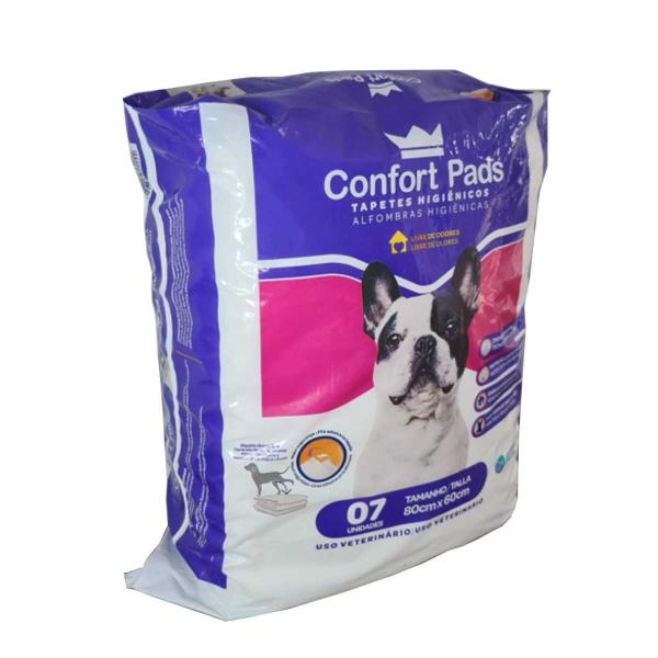 Imagem de Tapete Higiênico para cães Confort Pads 80x60 7 Unidades