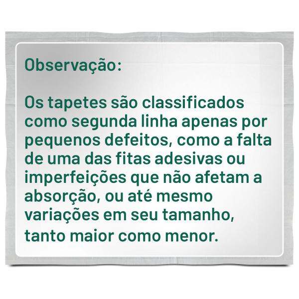 Imagem de Tapete Higiênico para Cães Premium 50 Unidades 60x60 cm Alta Absorção