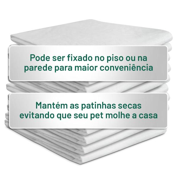 Imagem de Tapete Higiênico para Cães Premium 60 Unidades 60x60 cm Alta Absorção