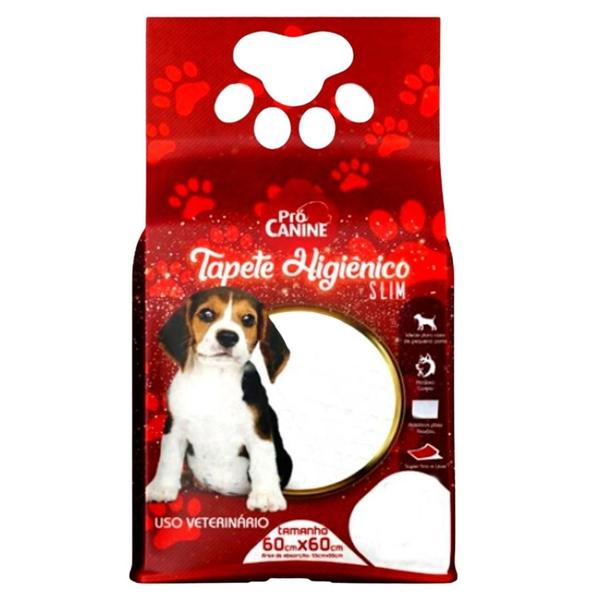 Imagem de Tapete Higiênico para Cães Slim Procanine 6 Unidades 60x60