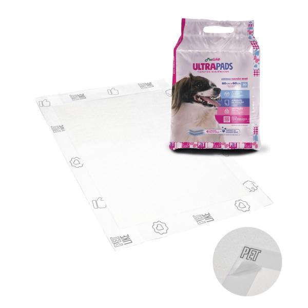 Imagem de Tapete Higiênico para cães Ultra Pads Mamãe Bebe 80x60 30un