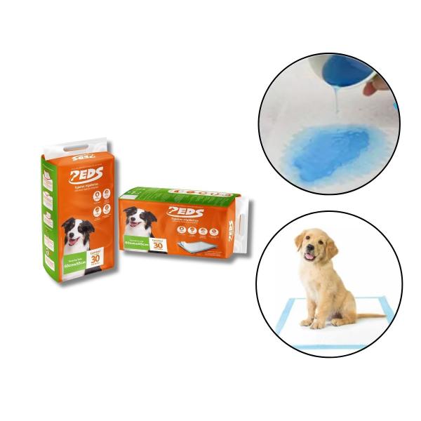 Tapete Higiênico Peds Para Filhote 55x60 c/ 30 unidade - Tapetes