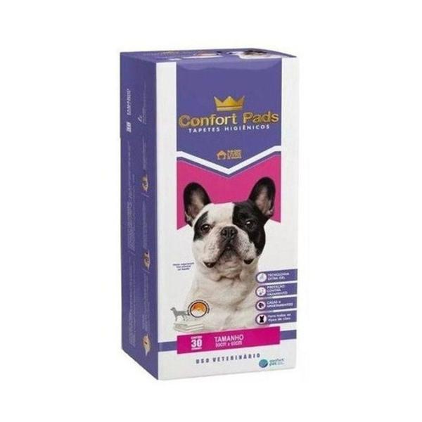 Imagem de Tapete Higienico Pet Confort Pads 80x60 - Pacote com 30 Un