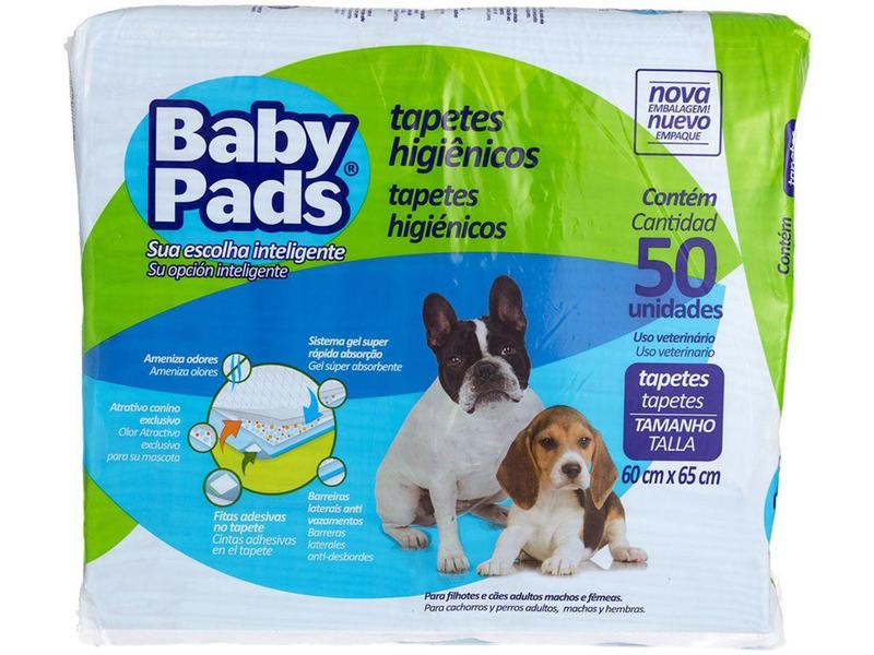 Imagem de Tapete Higiênico Petix Baby Pads 50 Unidades