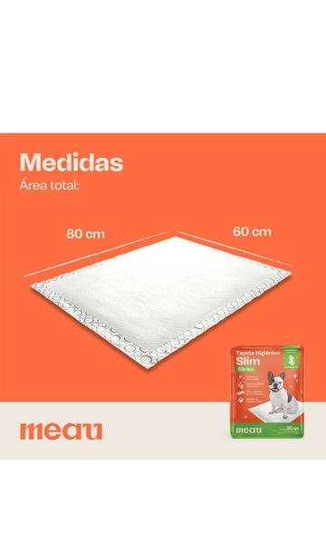 Imagem de Tapete higiênico slim meau 30 unidades