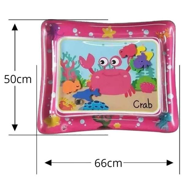 Tapete Infantil Almofada Atividade Água Inflável Pedagógico - Mbbimports Imagem de Tapete Infantil Almofada Atividade Água Inflável Pedagógico