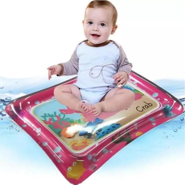 Tapete Infantil Almofada Atividade Água Inflável Pedagógico - Mbbimports Imagem de Tapete Infantil Almofada Atividade Água Inflável Pedagógico