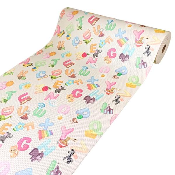 Imagem de Tapete Infantil Antiderrapante Diversas Estampas 5m x 1,30m