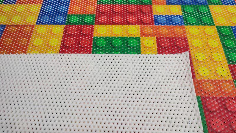 Tapete Infantil Blocos 5mm PVC 6m x 1,30m Kapazi Imagem de Tapete Infantil Blocos 5mm PVC 6m x 1,30m Kapazi