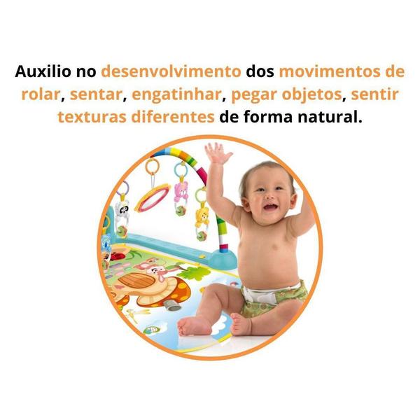 Imagem de Tapete infantil c/ Mobile e Piano