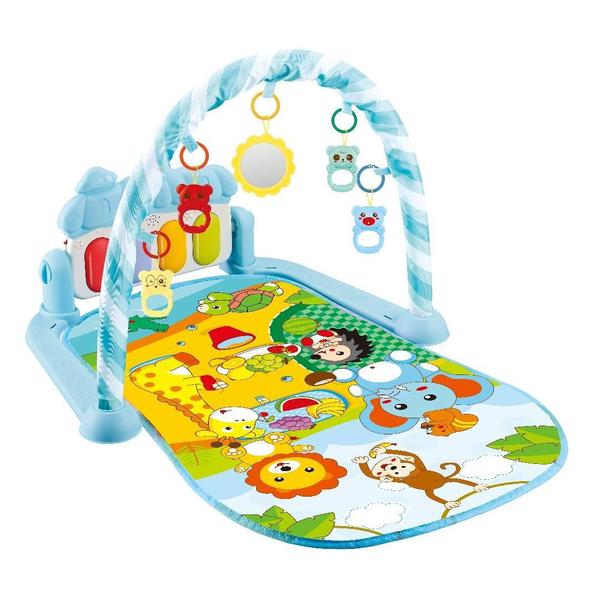 Tapete Infantil De Atividades Com Piano Floresta ul - Color Baby Imagem de Tapete Infantil De Atividades Com Piano Floresta ul