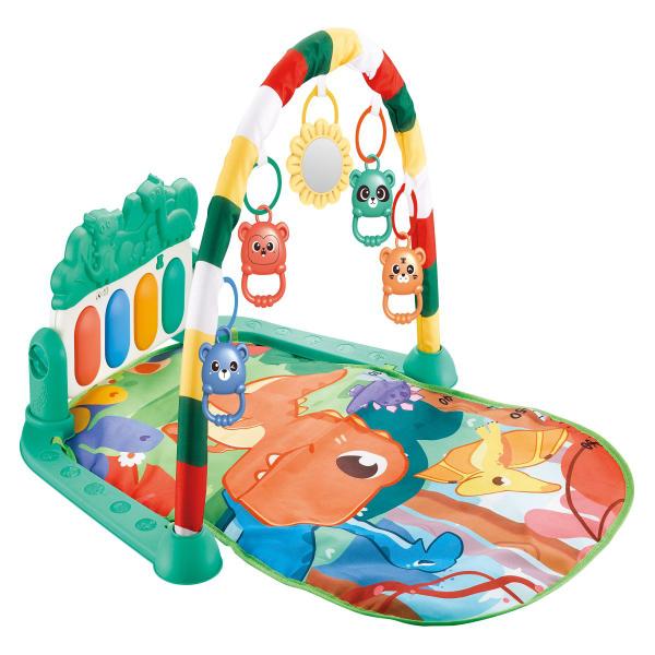 Tapete Infantil Dino Ginásio Estimula Visão Tato + Canguru - Color Baby Imagem de Tapete Infantil Dino Ginásio Estimula Visão Tato + Canguru