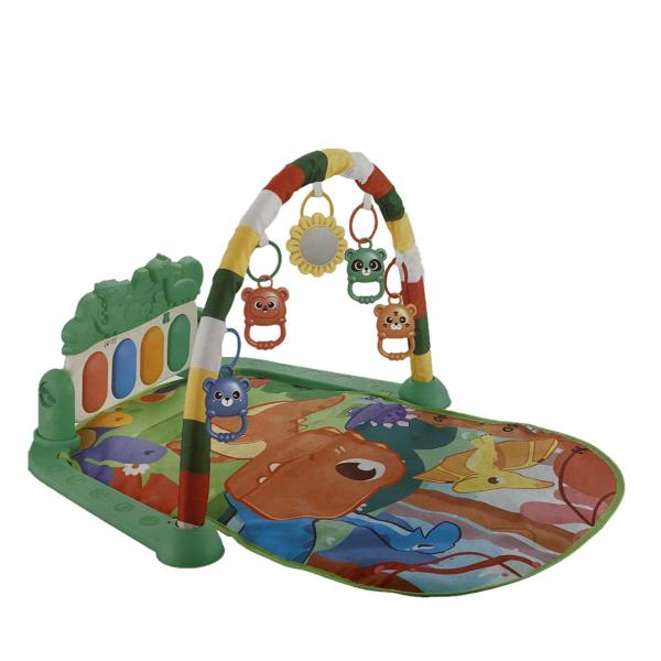 Tapete Infantil Dino Ginásio Estimula Visão Tato + Canguru - Color Baby Imagem de Tapete Infantil Dino Ginásio Estimula Visão Tato + Canguru