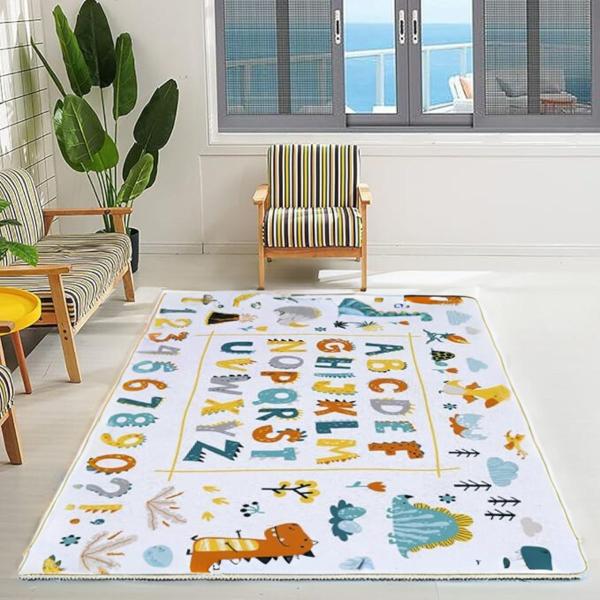 Imagem de Tapete Infantil Interativo pra Atividades Grande 120x80 cm Térmico Proteção