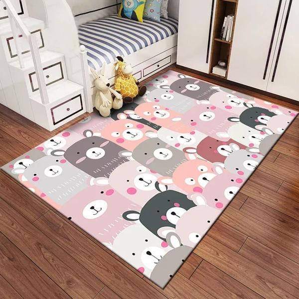 Imagem de Tapete Infantil Playgrou Kids Infantil 100cm X 140cm Quarto