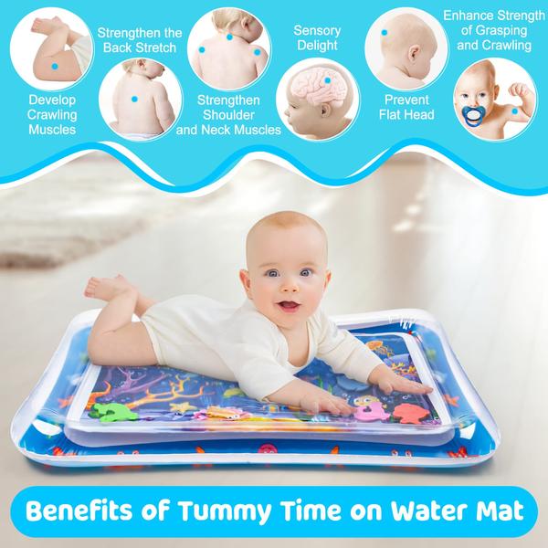 Imagem de Tapete Inflável para Bebês Yeeeasy Tummy Time - 3 a 12 Meses