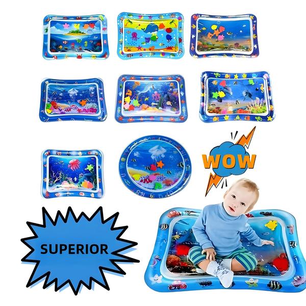 Tapete Inflável para Tummy Time Infinno - Brinquedo Premium para Bebês e Crianças Imagem de Tapete Inflável para Tummy Time Infinno - Brinquedo Premium para Bebês e Crianças