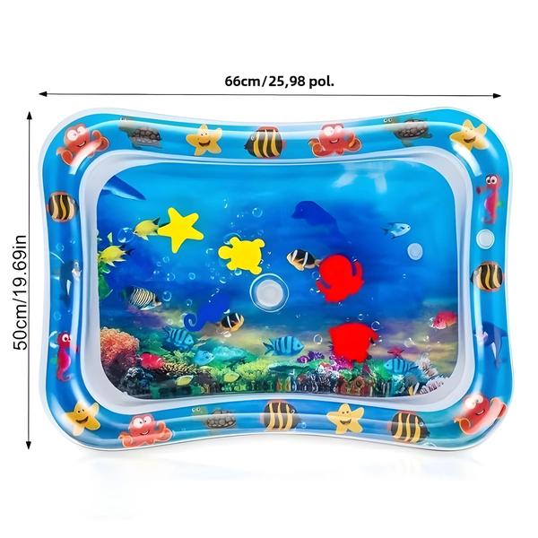 Tapete Inflável para Tummy Time Infinno - Brinquedo Premium para Bebês e Crianças Imagem de Tapete Inflável para Tummy Time Infinno - Brinquedo Premium para Bebês e Crianças