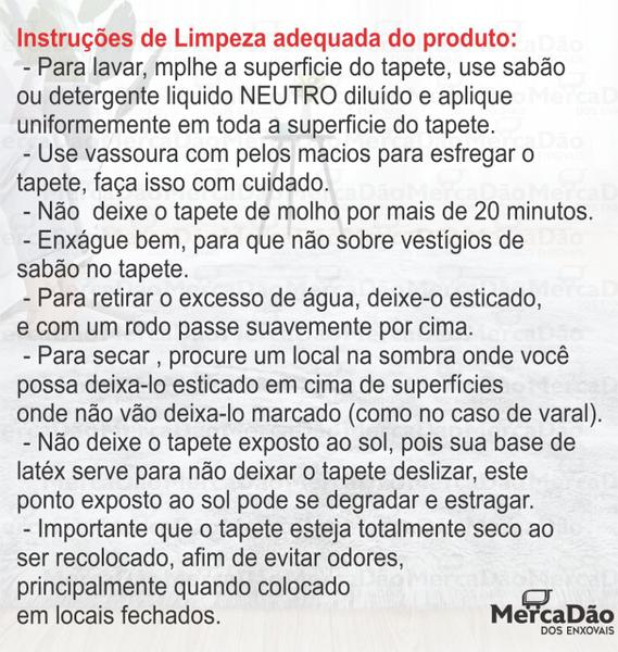 Imagem de Tapete Luxo de Sala e Quarto 100x140 Geométrico Copas Preto