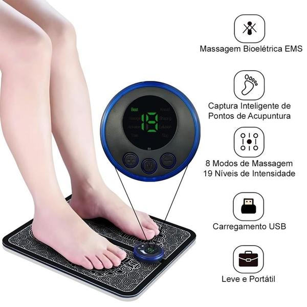 Imagem de Tapete Massageador Elétrico Para Pés BMax BM-F925