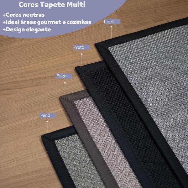 Tapete Multi Para Cozinha 60 x 180 cm Kacyumara Imagem de Tapete Multi Para Cozinha 60 x 180 cm Kacyumara