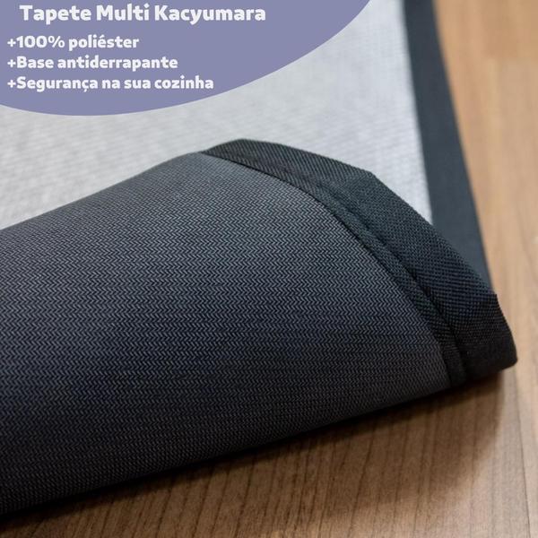 Tapete Multi Para Cozinha 60 x 180 cm Kacyumara Imagem de Tapete Multi Para Cozinha 60 x 180 cm Kacyumara