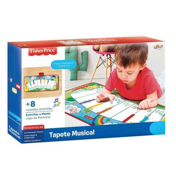Imagem de Tapete Musical Infantil Fisher Price F00059 - Fun