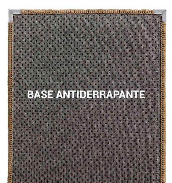 Imagem de Tapete não risca piso 100% antiderrapante sisal 1,50x2,00 sem pelo ótimo acabamento fácil de lavar