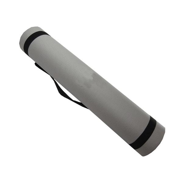 Imagem de Tapete p/exercicios yoga mat cinza em eva  acte t10nc