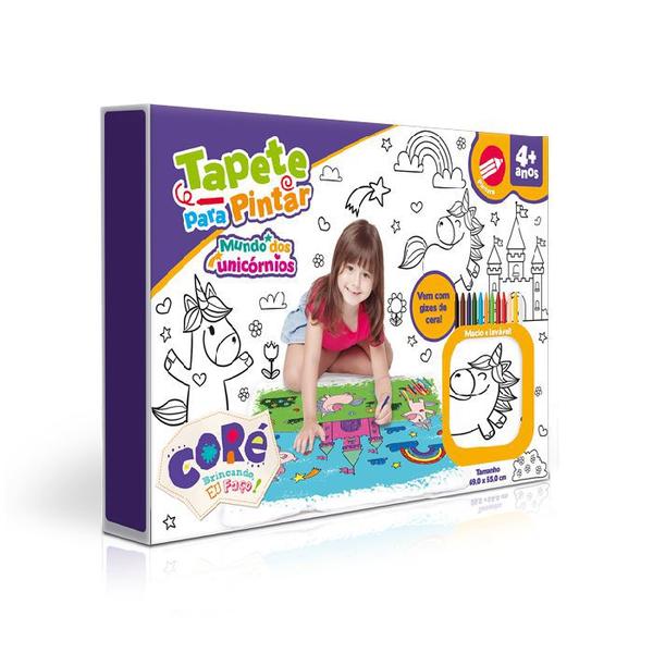Tapete para Pintar Mundo dos Unicórnios - Toyster - Toyng Imagem de Tapete para Pintar Mundo dos Unicórnios - Toyster