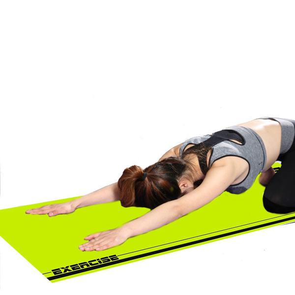 Imagem de TAPETE PARA ROLO DE TREINO DE BIKE YOGA PILATES NEON 66X185cm CASA DONA