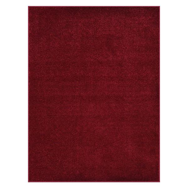 Imagem de Tapete para Sala Realce Liso 10 Vermelho 1,50x2,00M - J Serrano