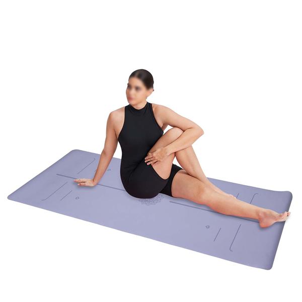 Imagem de Tapete para Yoga Pilates Grosso 10mm Premium Esteira Tatame Super Resistente Grande Emborrachado Academia em Casa Silencioso Ginástica Fitness Cardio 