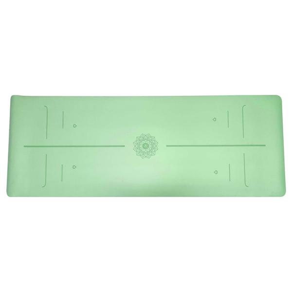 Imagem de Tapete para Yoga Pilates Grosso 10mm Premium Esteira Tatame Super Resistente Grande Emborrachado Treino Academia em Casa Silencioso Ginástica Fitness 