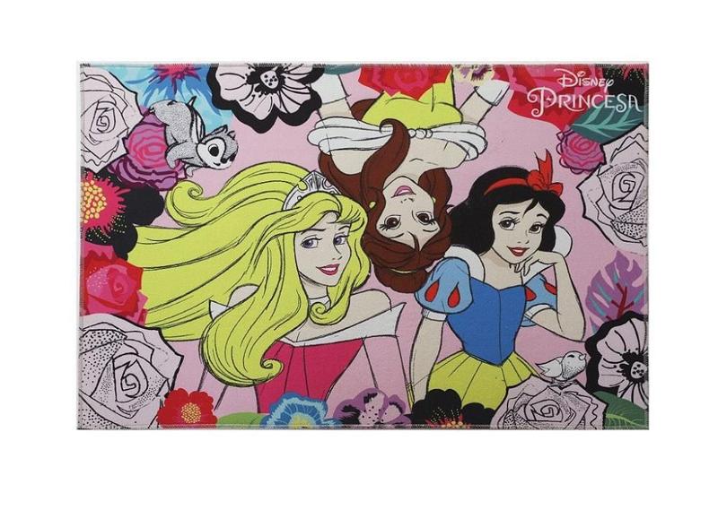 Imagem de Tapete Princesas Jolitex Joy 70x100 cm