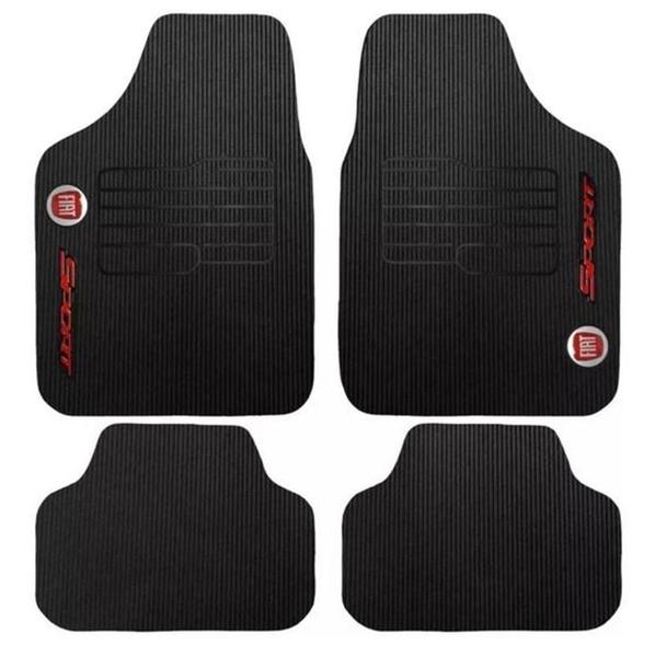 Tapete PVC Automotivo 4pc Siena Sporting 2003 a 2012 - Vip Car Imagem de Tapete PVC Automotivo 4pc Siena Sporting 2003 a 2012