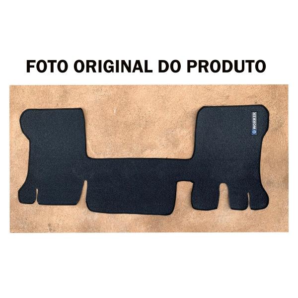 Imagem de Tapete Pvc Cabine Caminhão Vw Worker 1990 A 2018 Preto 1 Pç