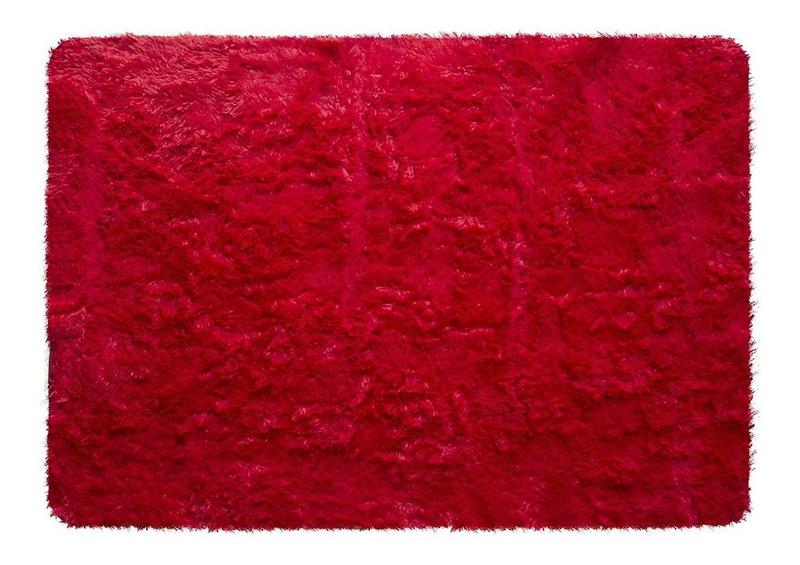 Imagem de Tapete Sala Quarto 1.00x1.40 Felpudo Peludo Luxo Shaggy Jolitex Ternille