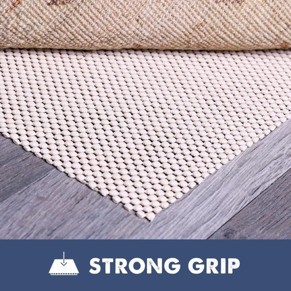 Imagem de Tapete Slip-Stop Super Grip Natural 240 x 300 cm para madeira dura