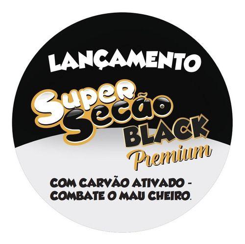 Imagem de Tapete Super Secão Petix Black Premium 80x60 120 Un Kit C/3