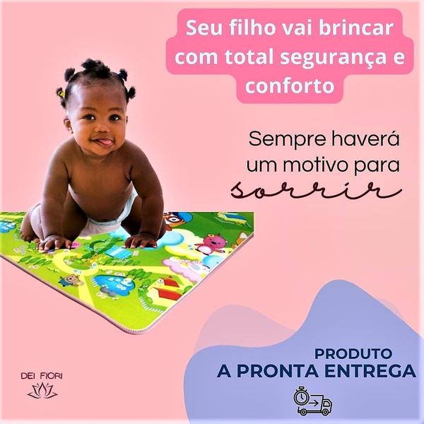 Imagem de Tapete Tatame Infantil Atividade Educativo Para Bebê Macio