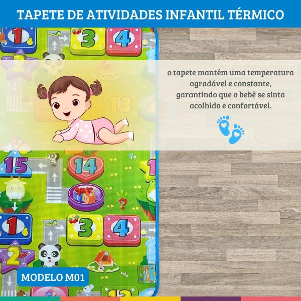 Imagem de Tapete Térmico De Atividades Infantil Portátil M01 Ap Toys